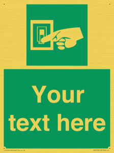 Custom Light Switch Sign